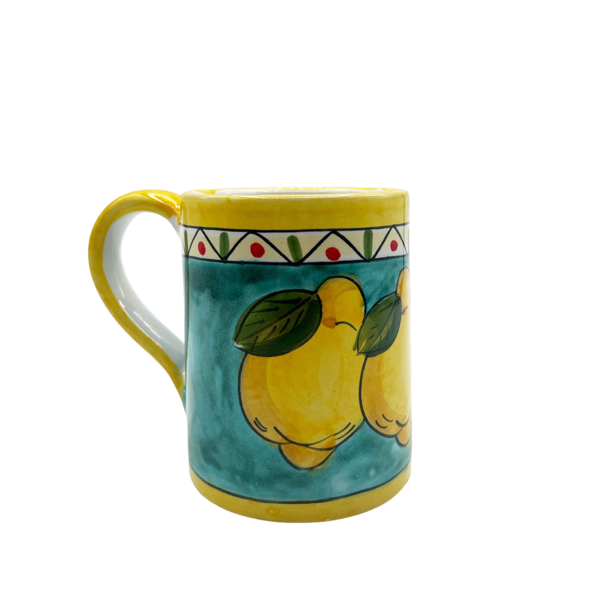 Tazza Thè Fantasia Limoni Geometrico 10CM - Sorrento è